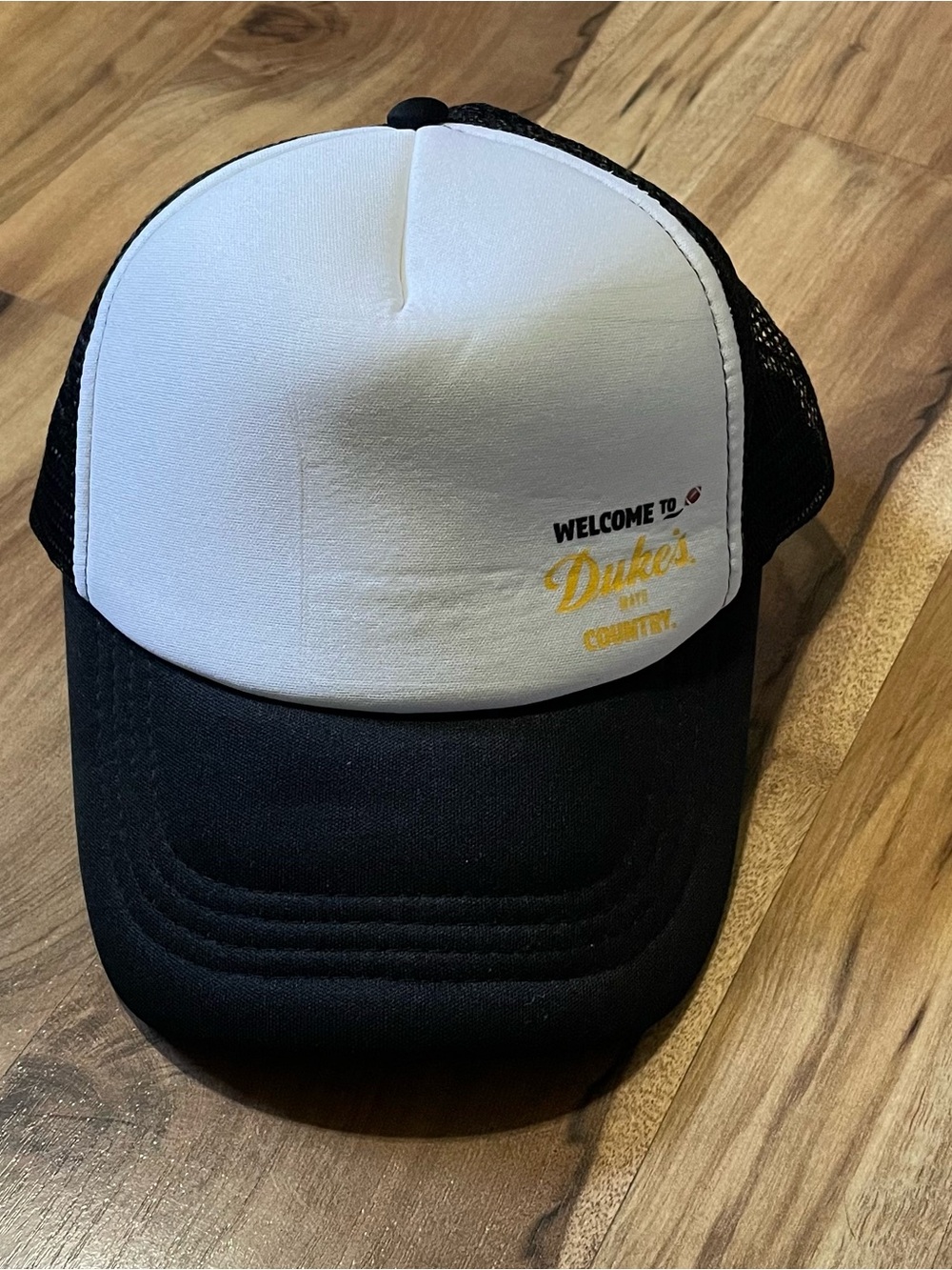 Duke's Mayo Southern Football Tailgate Promo Mesh Back Trucker Hat Snapback
